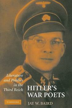 Paperback Hitler's War Poets Book