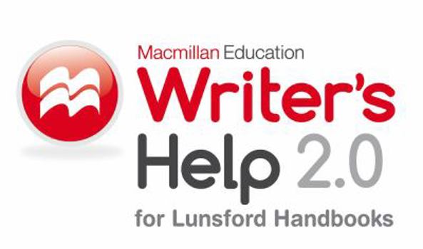 Printed Access Code Writer's Help 2.0, Lunsford Version (4-Term Access) Book