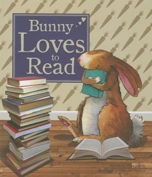 Hardcover Bunny Loves to Read Book
