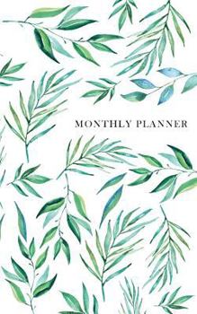 Monthly Planner: undated two-year monthly planner