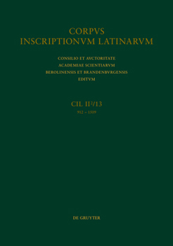 Hardcover Pars Media Conventus Carthaginiensis (Ager Segobrigensis Et Oppida a Valeria Ilugonem) [Latin] Book