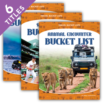Library Binding Travel Bucket Lists (Set) Book