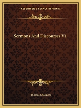 Paperback Sermons And Discourses V1 Book