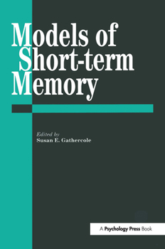 Hardcover Models Of Short-Term Memory Book