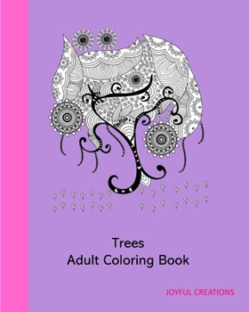 Paperback Trees Adult Coloring Book