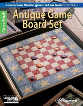 Paperback Antique Game Board Set: Americana Theme Gives Set an Heirloom Feel! Book