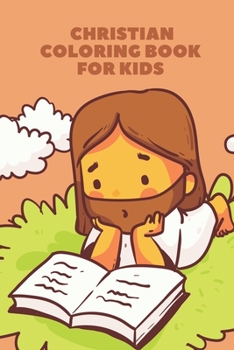 Paperback Christian coloring book for kids: Jesus for kids Book