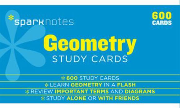 Geometry SparkNotes Study Cards - Book  of the SparkNotes Study Cards