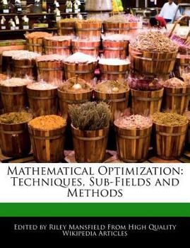 Mathematical Optimization : Techniques, Sub-Fields and Methods