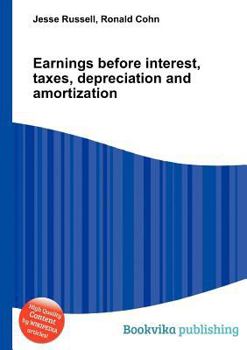 Paperback Earnings Before Interest, Taxes, Depreciation and Amortization Book