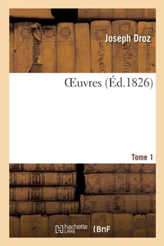 Paperback Oeuvres. Tome 1 [French] Book