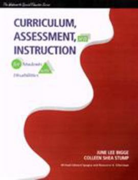 Paperback Curriculum, Assessment and Instruction for Students with Disabilities Book