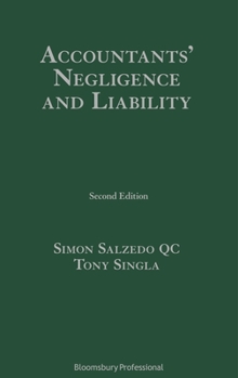 Hardcover Accountants' Negligence and Liability Book