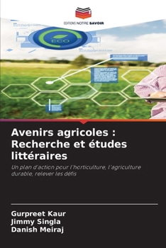 Paperback Avenirs agricoles: Recherche et études littéraires [French] Book