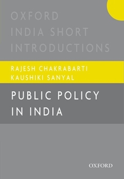 Paperback Public Policy in India: Oxford India Short Introductions Book