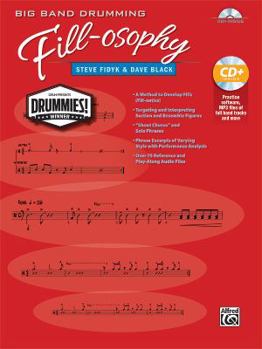 Paperback Big Band Drumming Fill-Osophy: Book & MP3 CD Book