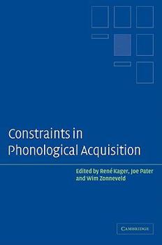 Paperback Constraints in Phonological Acquisition Book