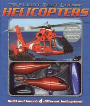 Paperback Helicopters [With Helicopter Parts to Assemble.] Book
