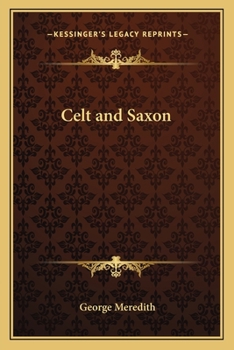 Paperback Celt and Saxon Book