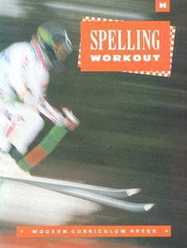 Paperback Spelling Workout, Level H, Revised, 1994 Copyright Book