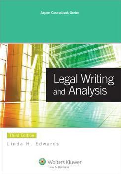 Paperback Legal Writing and Analysis Book