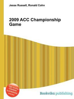 Paperback 2009 Acc Championship Game Book