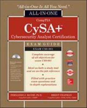 Paperback Comptia Cysa+ Cybersecurity Analyst Certification All-In-One Exam Guide (Exam Cs0-001) [With Electronic Content] Book