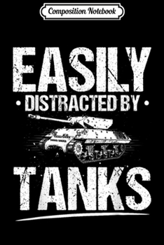 Paperback Composition Notebook: Panzer Tank Tanks Tanker Panther Gift Present Journal/Notebook Blank Lined Ruled 6x9 100 Pages Book