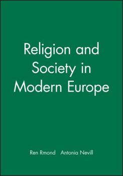 Paperback Religion and Society in Modern Europe Book