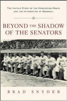 Paperback Beyond the Shadow of the Senators Book