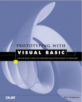 Paperback Prototyping With Visual Basic Book