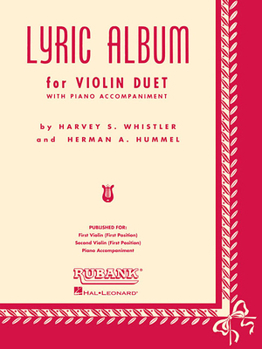 Paperback Lyric Album: Violin Duet Collection (with Piano) Book