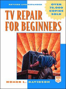 Hardcover TV Repair for Beginners Book