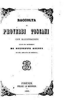 Paperback Raccolta di proverbi toscani [Italian] Book