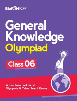 Paperback Bloom CAP General Knowledge Olympiad Class 6 Book