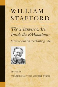 Hardcover The Answers Are Inside the Mountains: Meditations on the Writing Life Book