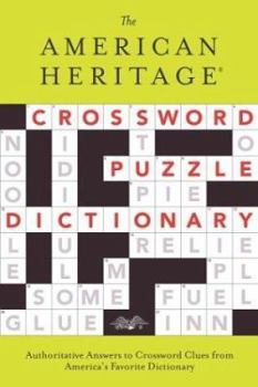 Paperback The American Heritage Crossword Puzzle Dictionary Book