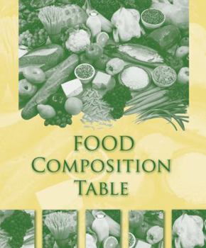 Paperback Food Composition Table Book