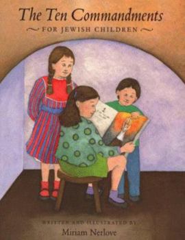 Hardcover The Ten Commandments for Jewish Children Book