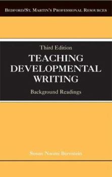 Paperback Teaching Developmental Writing: Background Readings Book