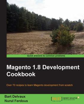 Paperback Magento 1.8 Development Cookbook Book