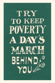 Paperback Vintage Journal Keep Poverty Behind You Book