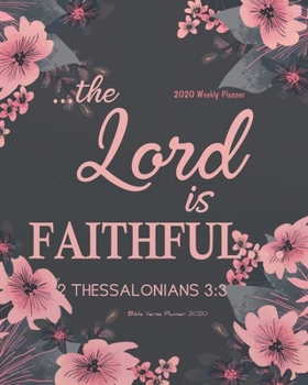 Bible Verse Planner 2020: Bible Verses Weekly Daily Monthly Planner 2020 8" x 10" Calendar Schedule Organizer,138 pages