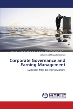 Paperback Corporate Governance and Earning Management Book