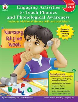 Paperback Engaging Activities to Teach Phonics and Phonological Awareness, Grades Pk - 1 Book