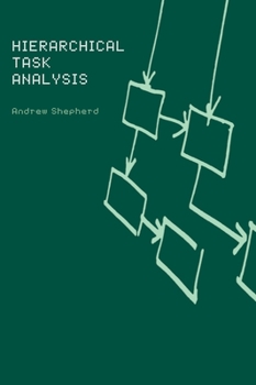 Hardcover Hierarchial Task Analysis Book