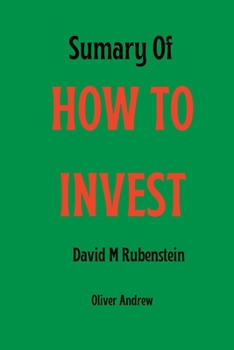 Paperback Sumary Of HOW TO INVEST Book