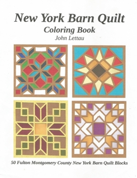 Paperback New York Barn Quilt: Coloring Book