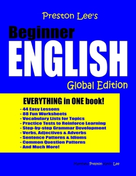 Paperback Preston Lee's Beginner English - Global Edition Book