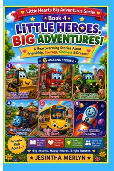 Little Heroes, Big Adventures: A Picture Book for Children Ages 3-7 | 6 Heartwarming Stories About Friendship, Courage, Kindness, Dreams, and Teamwork (Little Hearts Big Adventures Series)